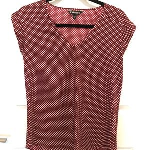 Express Small Red Blouse